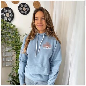 NWOT Beachly Simply Sunkissed Hoodie - Azure